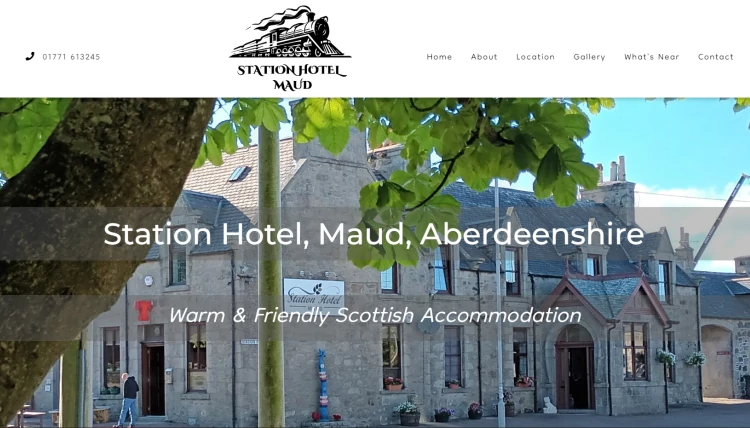  Station Hotel Maud Aberdeenshire Website 